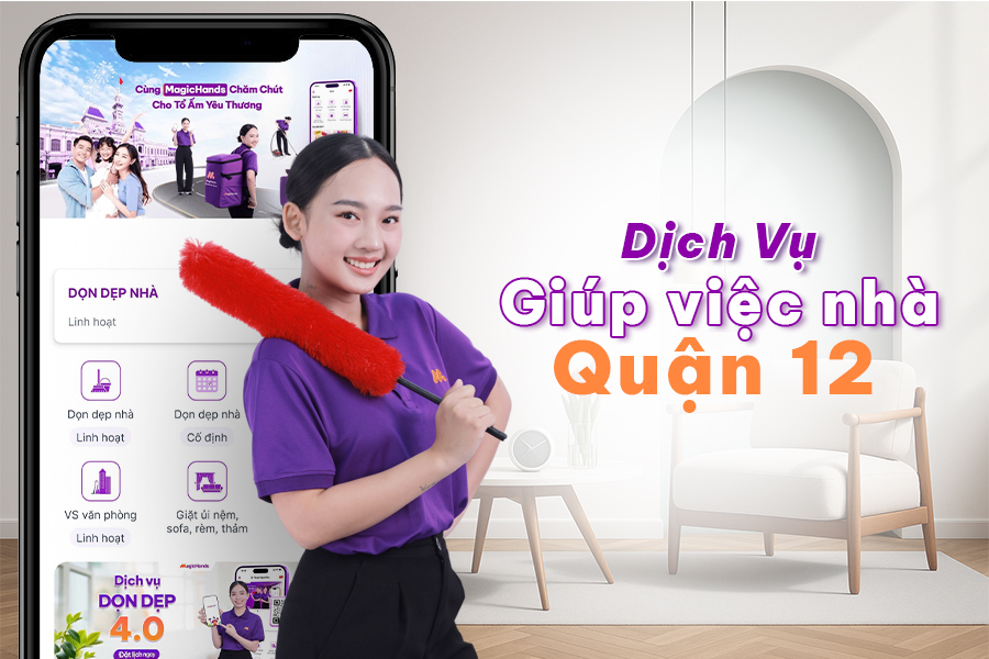 dat lich giup viec nha theo gio quan 12 voi ung dung magichands